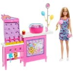 Barbie Docka - 30 cm - Mysterier Cotton Candy & Games Lekset