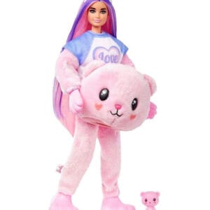 Barbie Docka - Cutie Avslöja - Cozy Söt Tee - Gosedjur