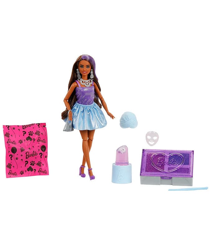 Barbie Docka - Glamorös Party Utan låda Purple Liten Doll