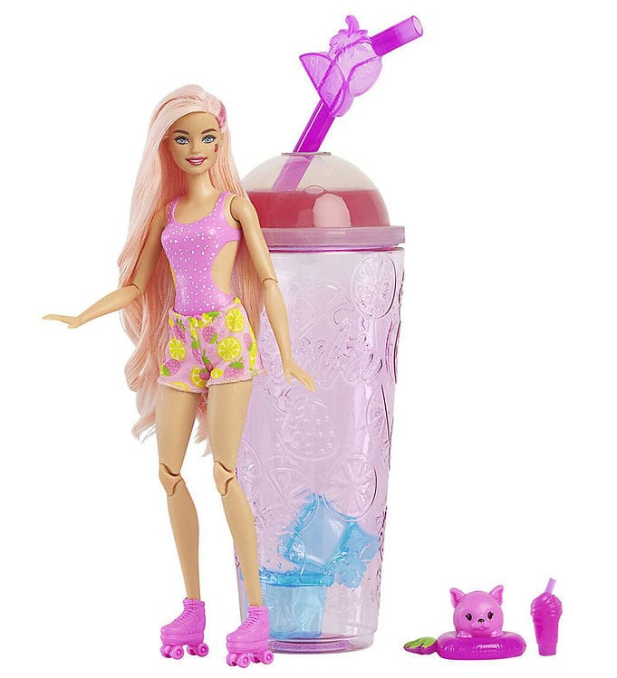 Barbie Docka - Pop Reveal Juicy Fruits Strawberry Lemonad - Berö