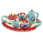 Djeco Träleksak - Teset - Ljusblå