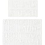 Hama Midi Pärlplattor - 2-pack - Bokstäver & Tal