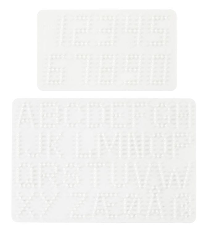Hama Midi Pärlplattor - 2-pack - Bokstäver & Tal