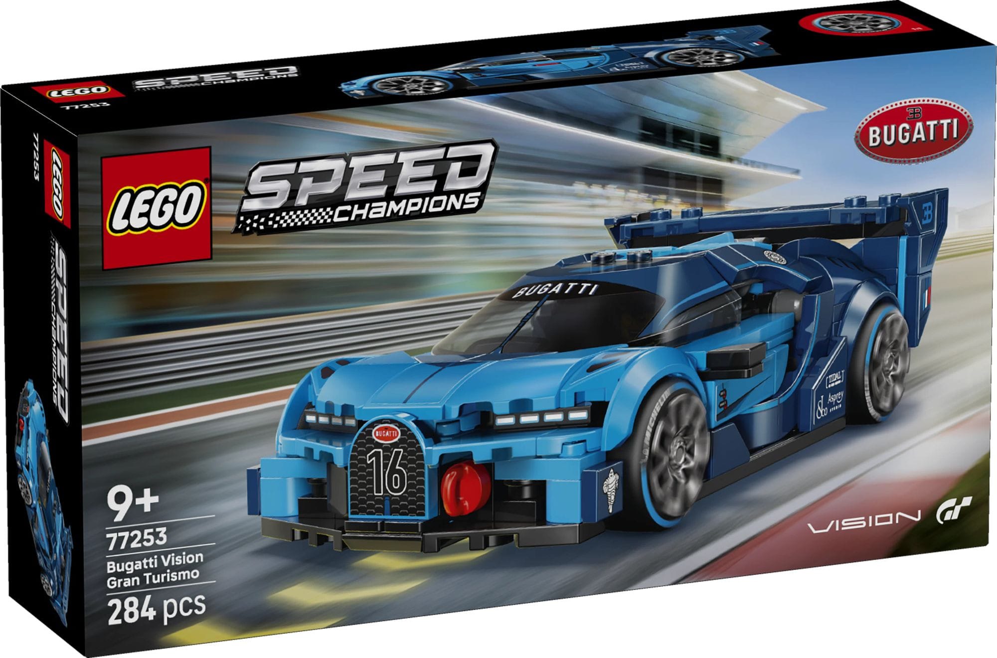 LEGO® Speed Champions Bugatti Vision GT hypersportbil 77253 - LEGO - Leksaksaffären