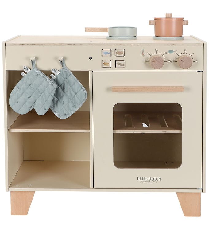 Little Dutch Leksakskök - Trä - Vit