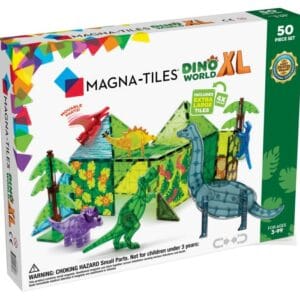 Magna-Tiles Dino World XL 50-delar