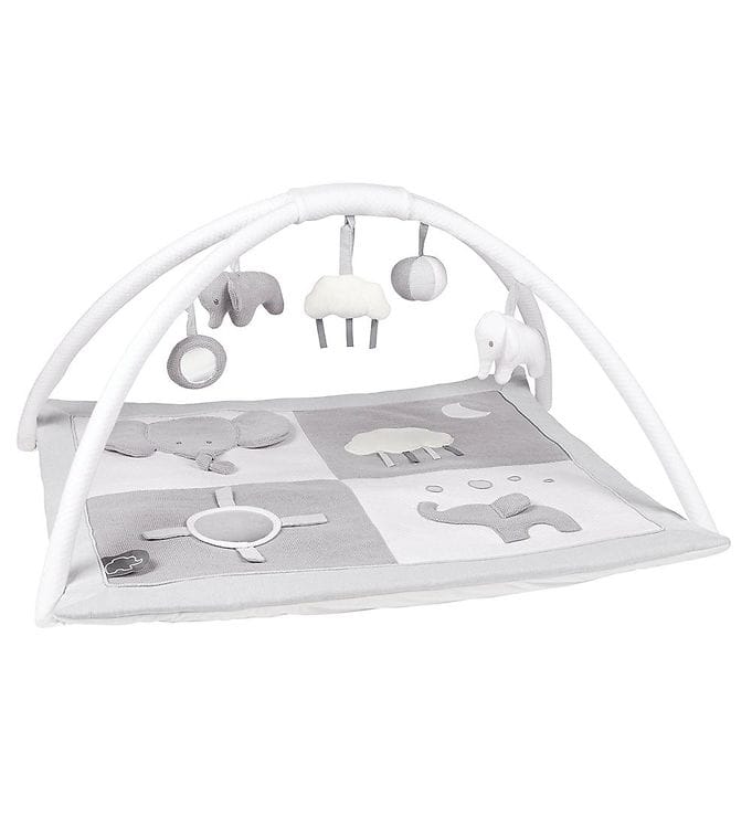 Nattou Babygym Tembo - 75x60 cm - Grå/Vit