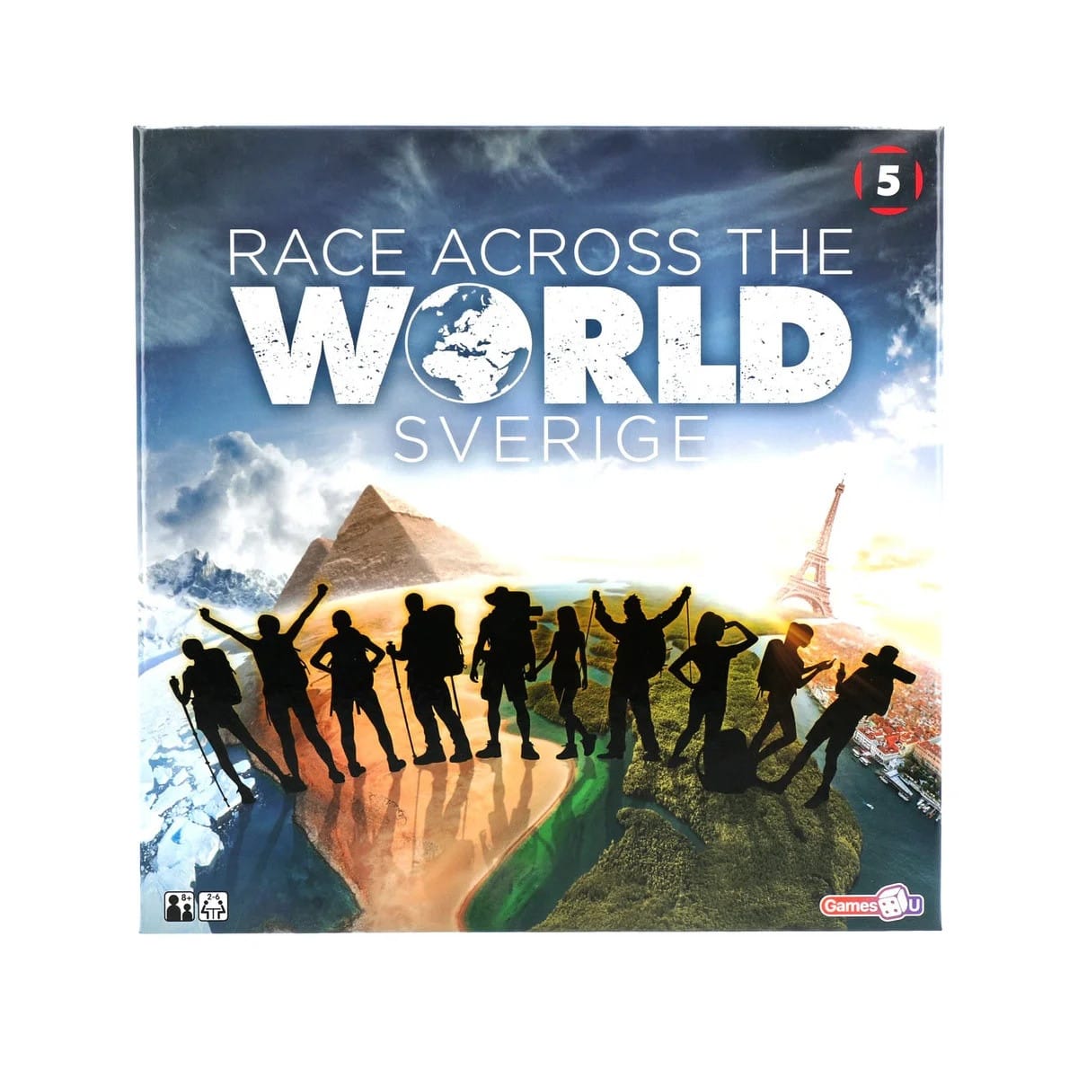 Race Across the World Sverige Sällskapsspel - Leksaksaffären - Leksaksaffären