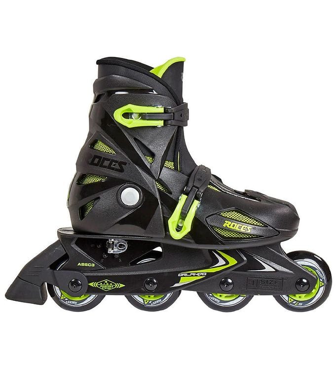 Roces Rullskridskor - Orlando III - Svart/Lime - Inline