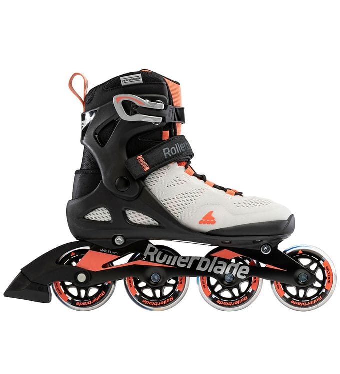Rollerblade Rullskridskor - Macroblade - 80 W - Grå/Coral - Inli