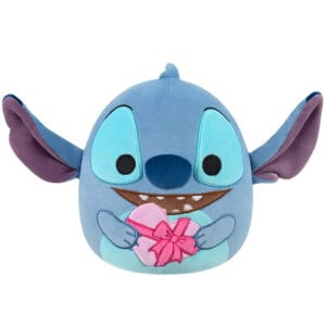 Squishmallows Gosedjur - 20 cm - Disney Stitch m. Hjärta