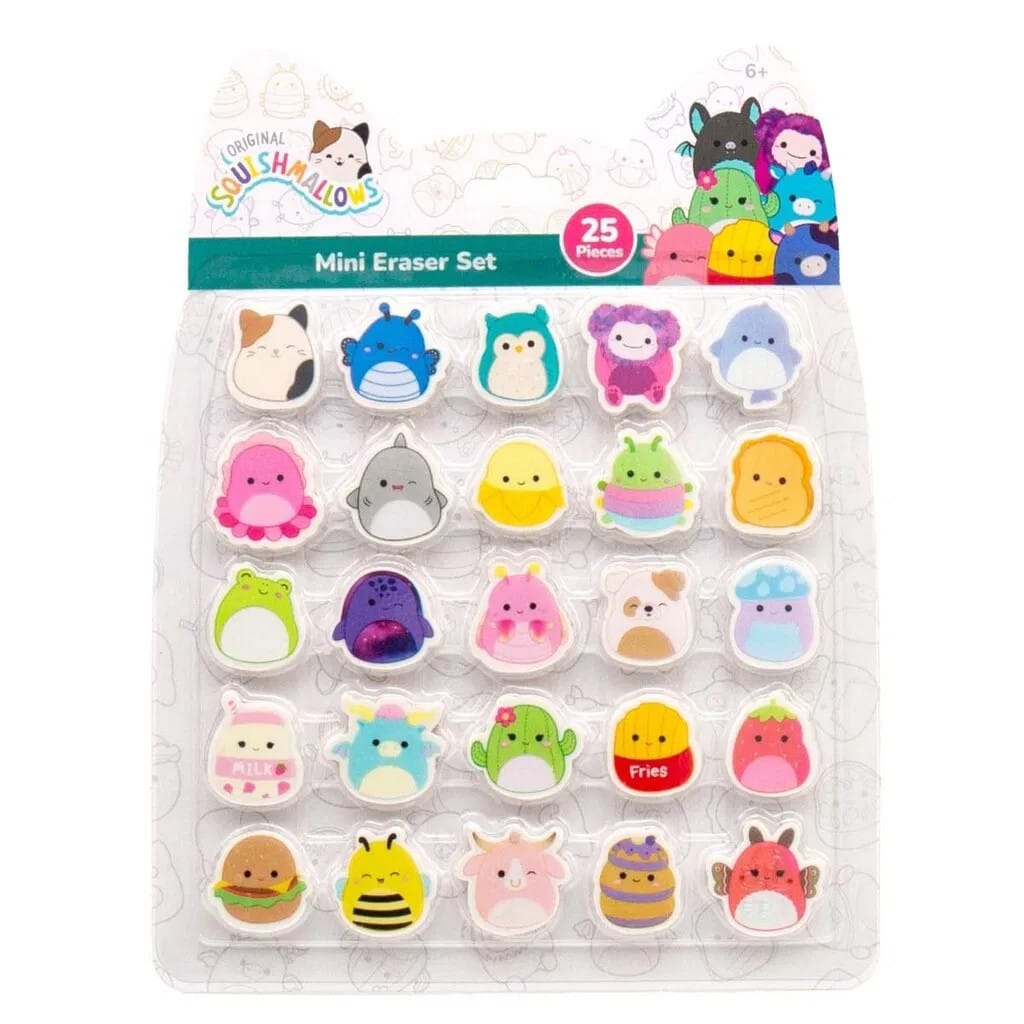 Squishmallows Suddgummi Set 25 delar - Squishmallows - Leksaksaffären