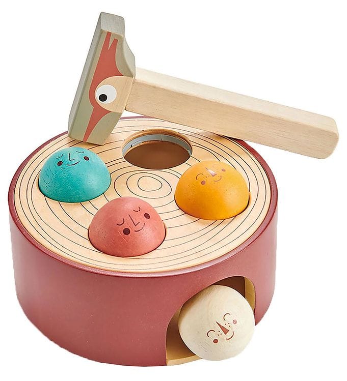 Tender Leaf Träleksaker - Hammarbräde - Hackspett