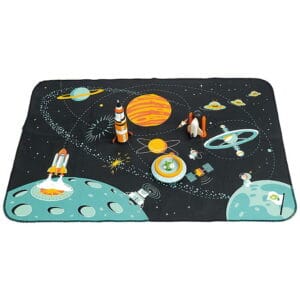Tender Leaf Träleksaker - Rymdäventyr m. Lekmatta