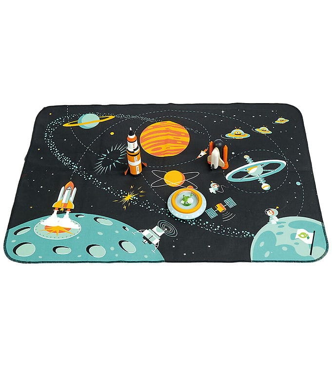 Tender Leaf Träleksaker - Rymdäventyr m. Lekmatta