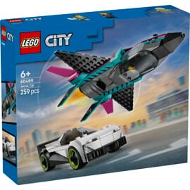 60489 LEGO City Jetplan mot Bil