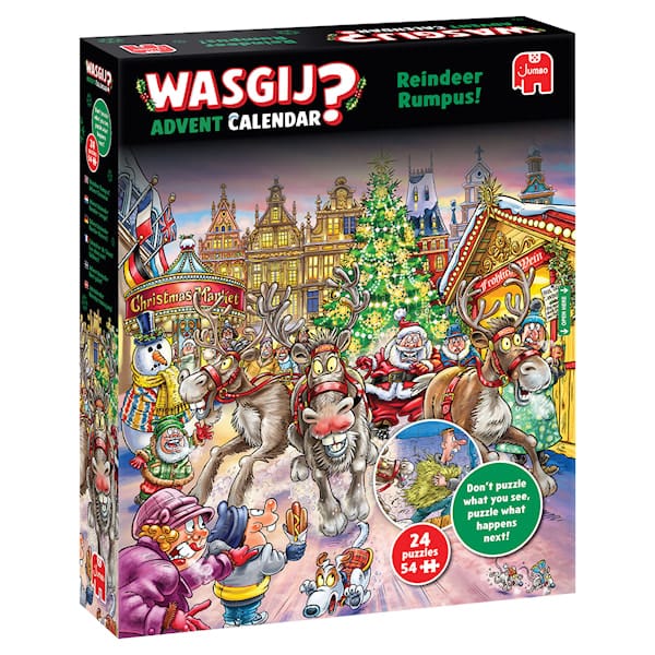 Adventskalender Pusselkalender Wasgij 2025