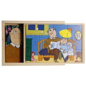 Alfons 4x träpussel