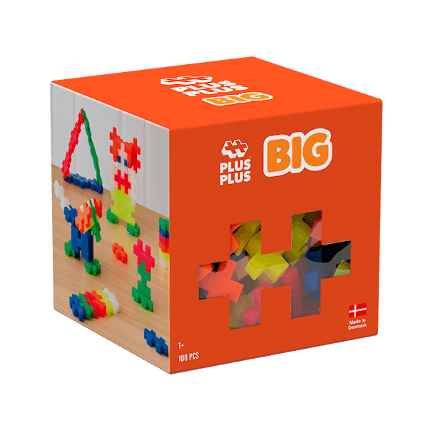 BIG Neon Mix / 100 pcs Plus-Plus