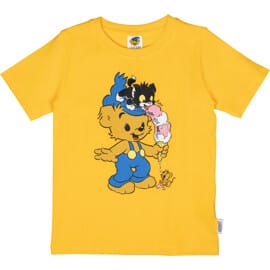 Bamse Glass T-Shirt Gul 116 cl