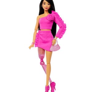Barbie Docka - 30 cm - Deluxe Stil Rose Asiatisk