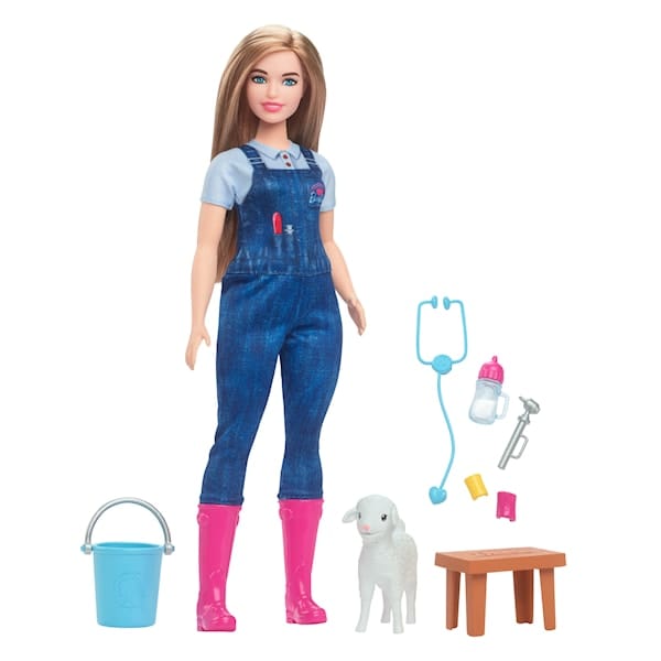 Barbie Veterinär Modedocka