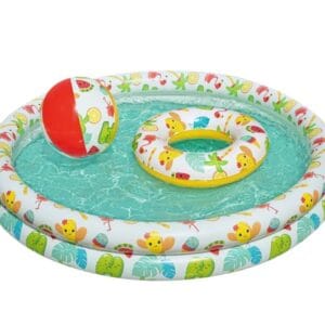 Bestway Pool 122x20 cm med badboll & badring
