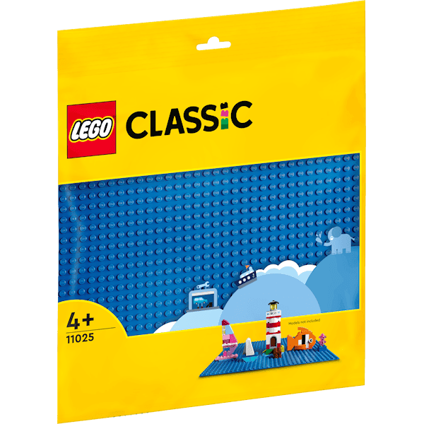 Blå basplatta LEGO® Classic (11025)