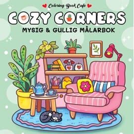 Cozy Coloring Books Målarbok : Cozy Corners