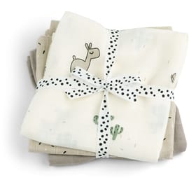 Done By Deer Burp Cloth 3-pack Lalee Sand