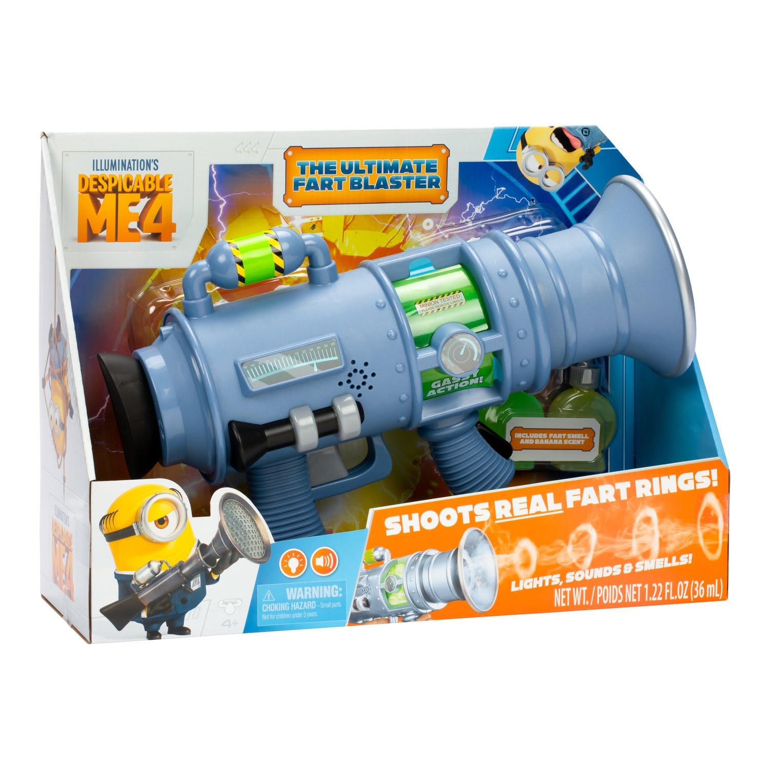 Dumma mej 4 Ultimate Fart Blaster - Despicable Me - Leksaksaffären