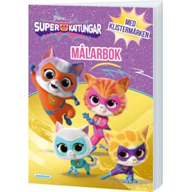 Egmont Kärnan Målarbok Superkitties