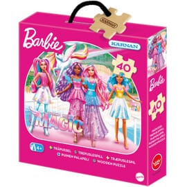 Egmont Kärnan Träpussel 40 Bitar Barbie