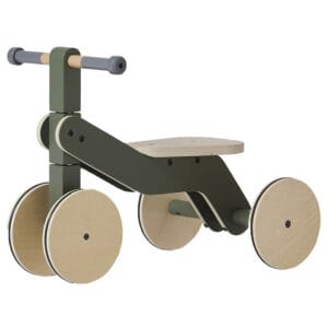 Flexa Springcykel - Inomhus - Trä - Play - Dusty Green/Birch Lag