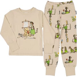 Geggamoja Pyjamas Pettson & Findus Beige 86-92 cl