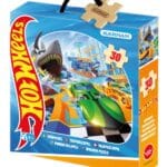 Kärnan Träpussel Hot Wheels 30-bitar