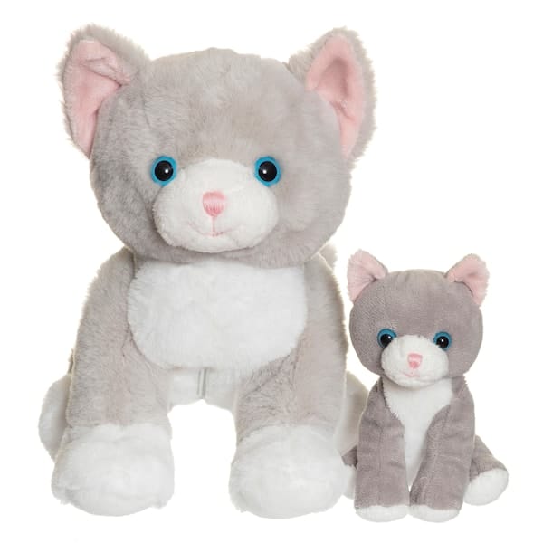 Katten Tuva Med Unge Teddykompaniet