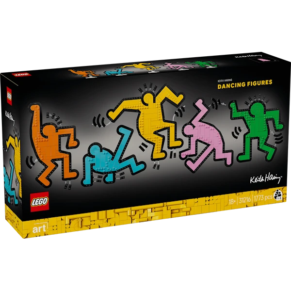 Keith Haring - Dansande figurer LEGO® ART (31216)
