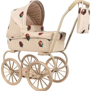 Konges Sløjd Dockvagn - Minnie - Strawberry