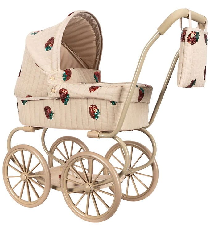 Konges Sløjd Dockvagn - Minnie - Strawberry