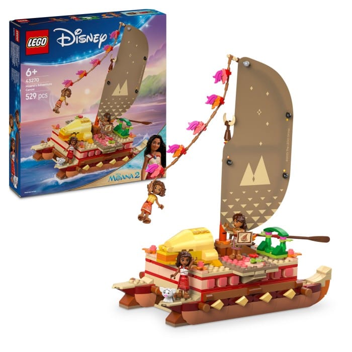 LEGO Disney Princess 43270 Vaianas äventyrskanot