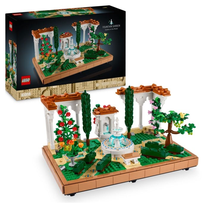 LEGO Icons 10359 Fontänträdgård