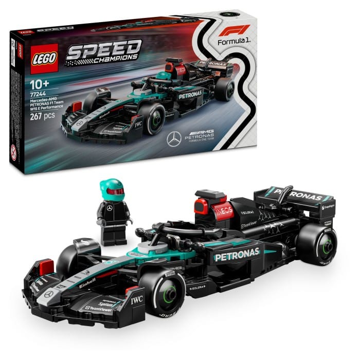 LEGO Speed Champions 77244 Mercedes-AMG F1 W15 racerbil