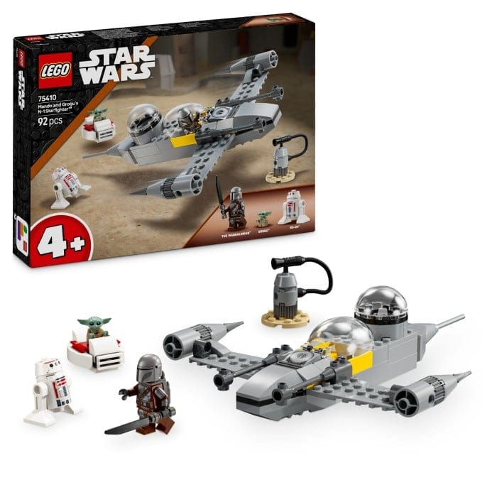 LEGO Star Wars 75410 Mando and Grogu's N-1 Starfighter