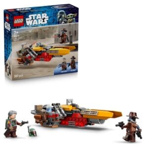 LEGO Star Wars 75437 Cobb Vanths speeder mot Cad Bane