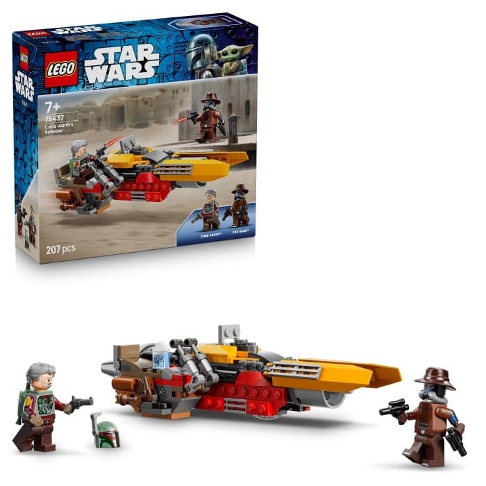 LEGO Star Wars 75437 Cobb Vanths speeder mot Cad Bane