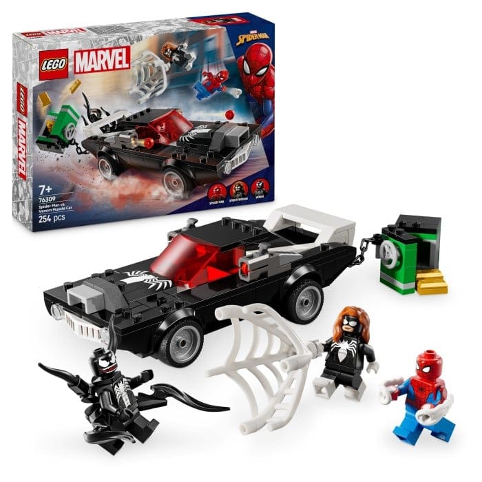 LEGO Super Heroes Marvel 76309 Spider-Man mot Venoms muskelbil