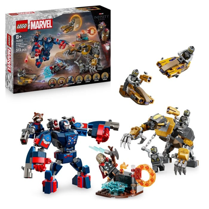 LEGO Super Heroes Marvel 76322 Avengers: Endgame Thor mot Chitauri