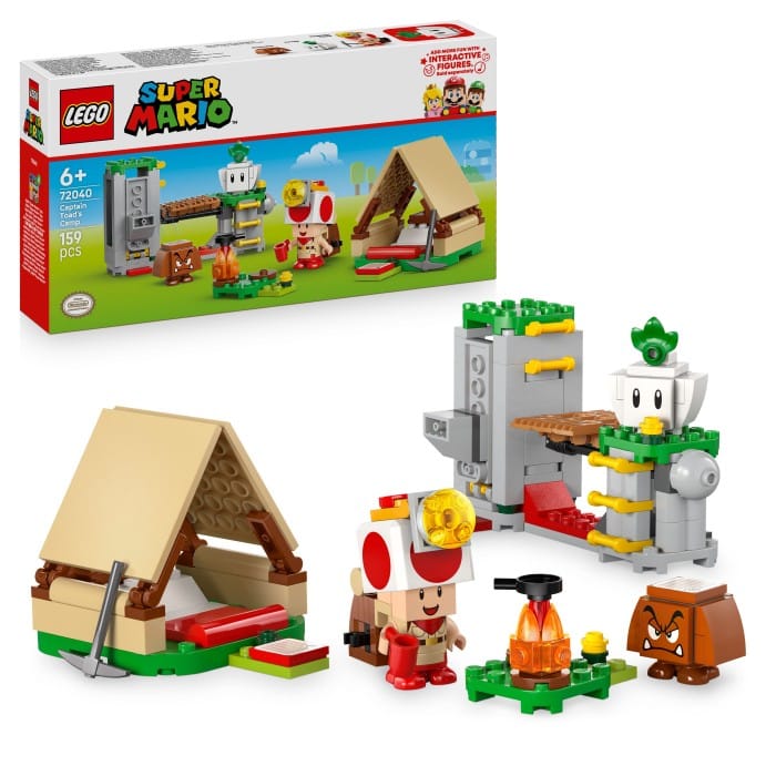 LEGO Super Mario 72040 Captain Toads läger