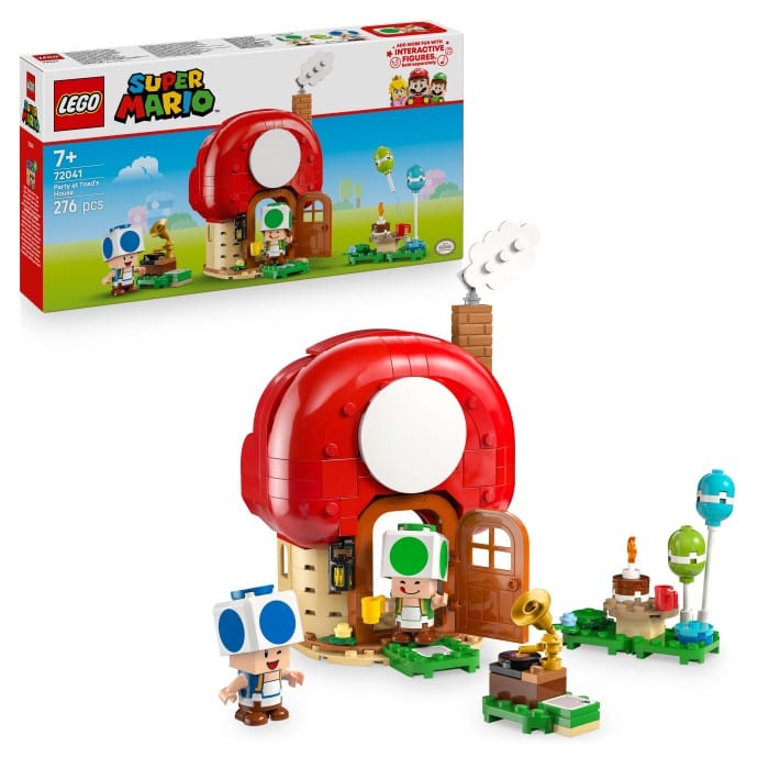 LEGO Super Mario 72041 Kalas i Toads hus
